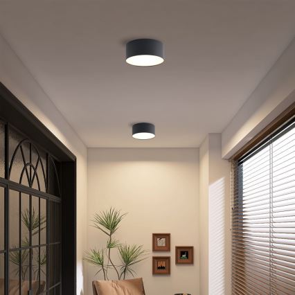Brilagi - LED stropno svjetlo za kupaonicu FORIS LED/20W/230V Ø 15 cm crno IP44