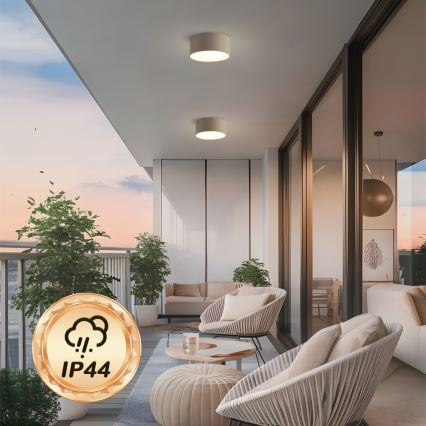 Brilagi - LED stropna svjetiljka za kupaonicu FORIS LED/20W/230V Ø 15 cm bež IP44