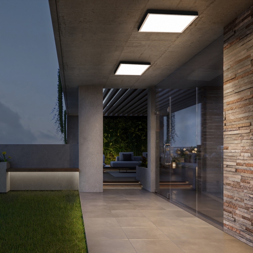 Brilagi - LED kupaonsko stropno svjetlo FRAME LED/50W/230V 60x60 cm IP44 bež