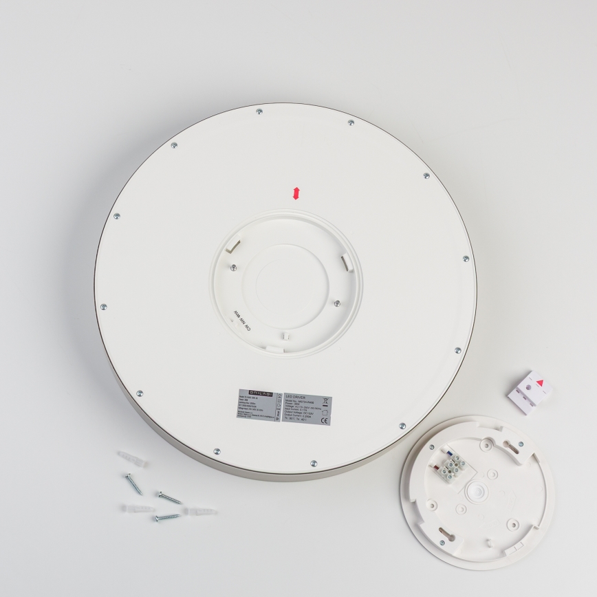 Brilagi - LED stropno svjetlo za kupaonicu POOL LED/36W/230V 3000/4000/5500K Ø 40 cm IP54 mesing