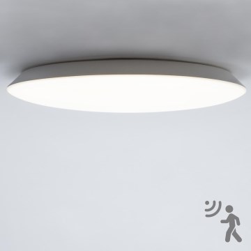 Brilagi - LED kupaonsko stropno svjetlo s senzorom VESTAS LED/12W/230V Ø 23 cm 4000K IP54