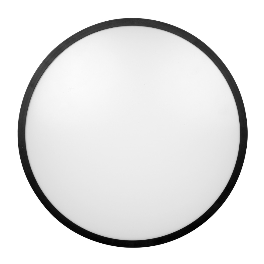 Brilagi - LED stropno svjetlo za kupaonicu sa senzorom ZENNA LED/18W/230V promjer 29,5 cm IP44 crna + daljinski upravljač