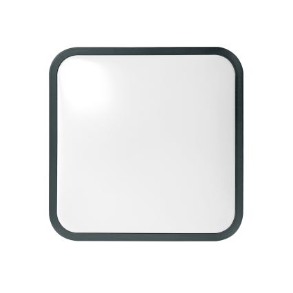 Brilagi - LED stropno svjetlo za kupaonicu s senzorom ZENNA LED/18W/230V 28,5x28,5 cm IP44 antracit + daljinski upravljač