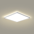 Brilagi - LED kupaonsko stropno svjetlo ULTRA SLIM LED/24W/230V 42x42 cm srebrno IP54