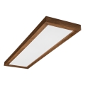 Brilagi - LED Kupaonsko stropno svjetlo WOODY FRAME LED/40W/230V 120x30 cm IP44 trešnja