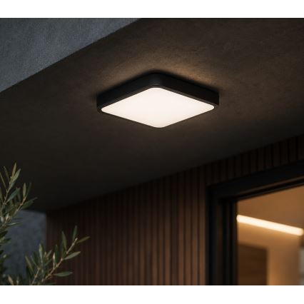BRILAGI - LED kupaonsko stropno svjetlo ZENNA LED/12W/230V 24x24 cm IP44 crno