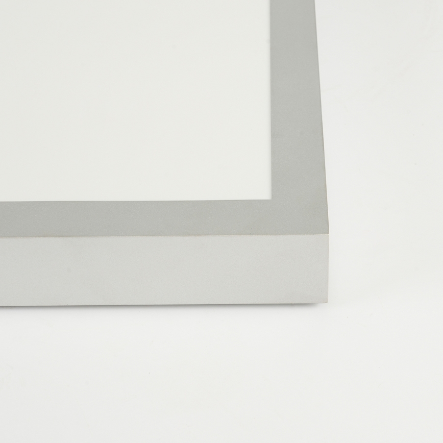 Brilagi - LED stropno svjetlo za kupaonicu s prigušivanjem FRAME SMART LED/50W/230V 120x30 cm 3000-6000K IP44 srebrna + daljinski upravljač
