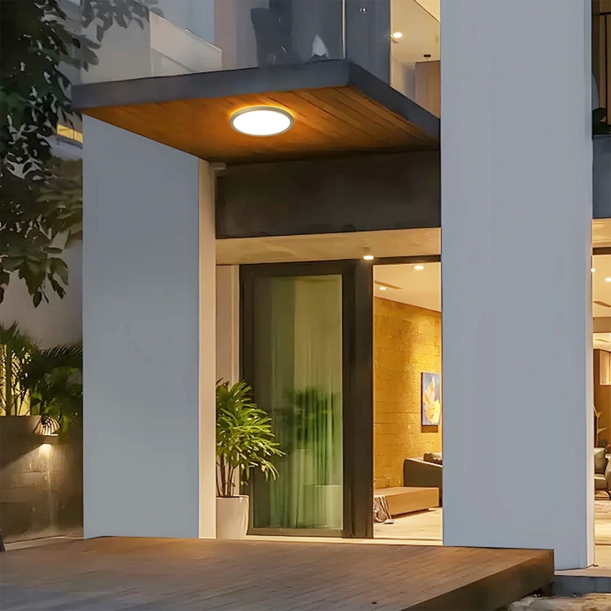 Brilagi - LED stropno svjetlo za kupaonicu ULTRA SLIM LED/12W/230V Ø 22,5 cm zlatna IP54