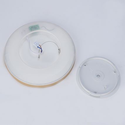 Brilagi - LED stropno svjetlo za kupaonicu ULTRA SLIM LED/18W/230V Ø 30 cm zlatno IP54