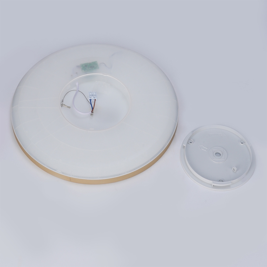 Brilagi - LED kupaonsko stropno svjetlo ULTRA SLIM LED/24W/230V Ø 42 cm zlatno IP54