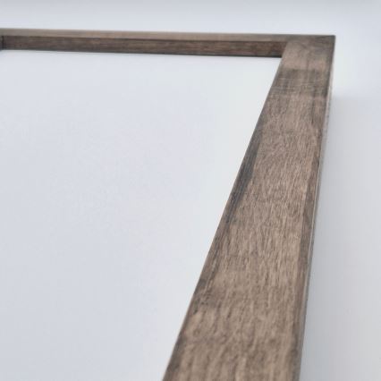 Brilagi - LED stropna svjetiljka za kupaonicu WOODY FRAME LED/40W/230V 120x30 cm IP44 hrast/orah