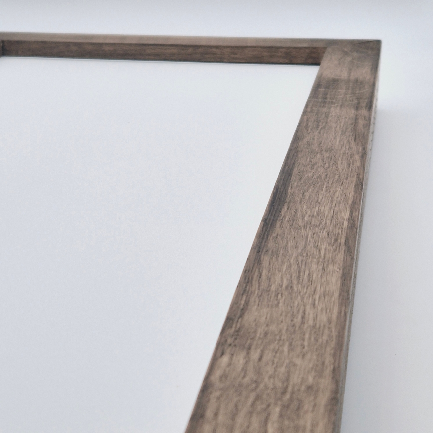 Brilagi - LED stropna svjetiljka za kupaonicu WOODY FRAME LED/40W/230V 120x30 cm IP44 hrast/orah