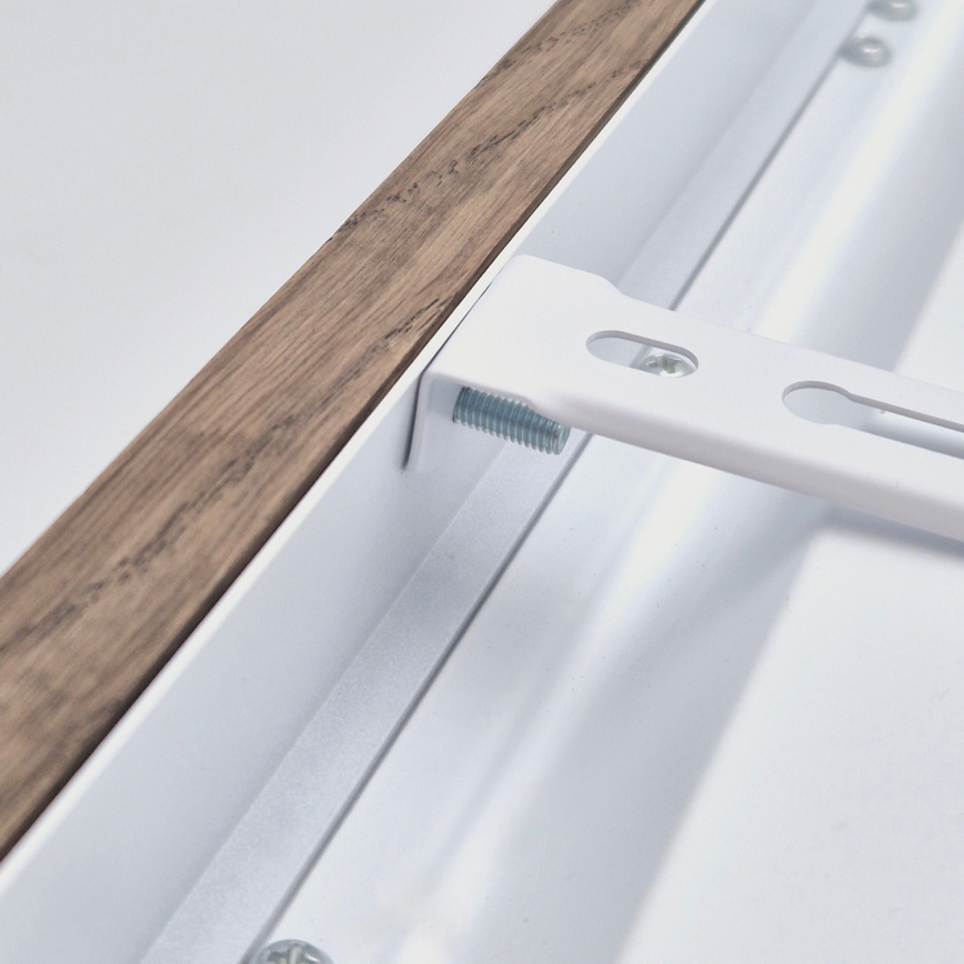 Brilagi - LED stropna svjetiljka za kupaonicu WOODY FRAME LED/40W/230V 120x30 cm IP44 hrast/orah