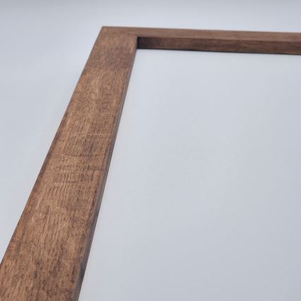 Brilagi - LED Kupaonska stropna svjetiljka WOODY FRAME LED/50W/230V 120x30 cm IP44 hrast trešnja