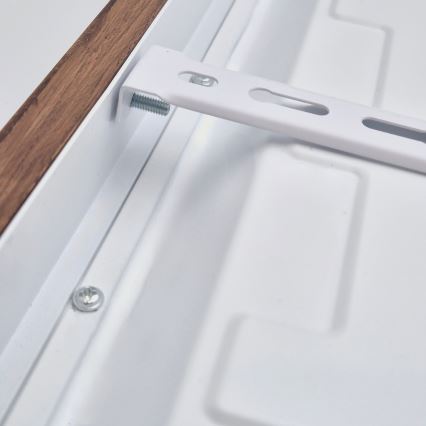 Brilagi - LED stropno svjetlo za kupaonicu WOODY FRAME LED/50W/230V 60x60 cm IP44, hrast/trešnja