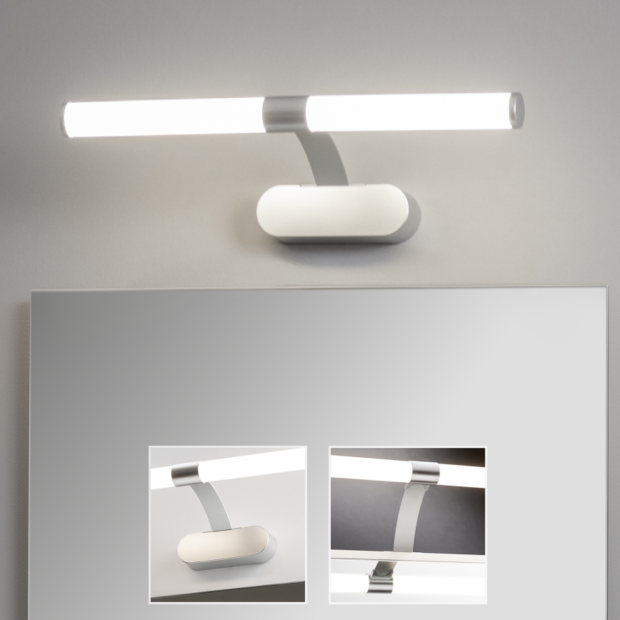 Brilagi - LED kupaonsko svjetlo za ogledalo 2u1 TUBEO LED/6W/230V 40 cm IP44 srebrno