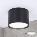 BRILAGI - LED kupaonsko točkasto svjetlo SMOOTH 1xGX53/15W/230V 60x82 mm crna IP54