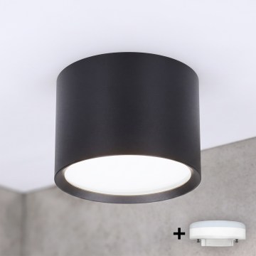 BRILAGI - LED kupaonsko točkasto svjetlo SMOOTH 1xGX53/15W/230V 60x82 mm crna IP54