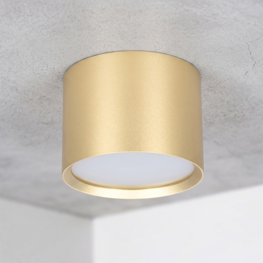 BRILAGI - LED Kupaonska točkasta svjetiljka SMOOTH 1xGX53/15W/230V 60x82 mm zlatna IP54
