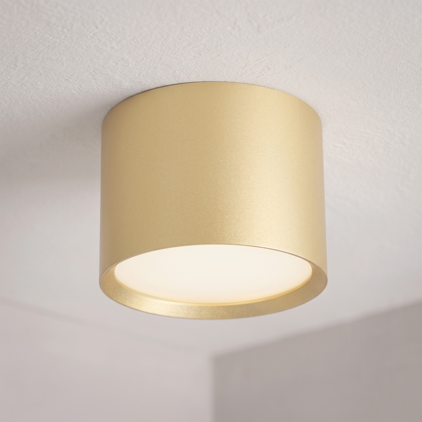 BRILAGI - LED Kupaonska točkasta svjetiljka SMOOTH 1xGX53/15W/230V 60x82 mm zlatna IP54