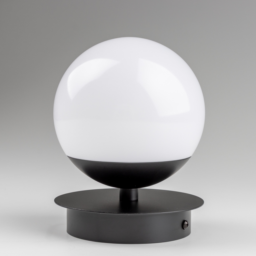 Brilagi - LED zidno svjetlo za kupaonicu BALL LED/6W/230V 3000/4000/6500K IP44 crna