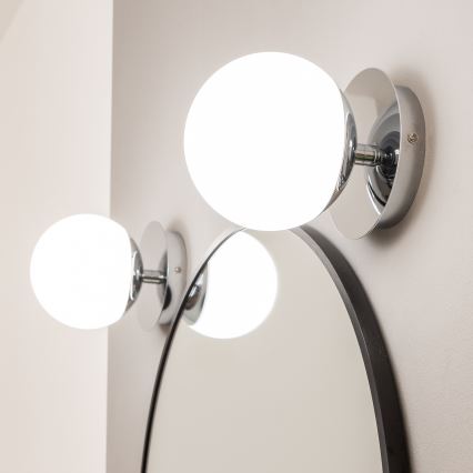 Brilagi - Kupaonsko zidno svjetlo BALL LED/6W/230V 3000/4000/6500K IP44 sjajni krom