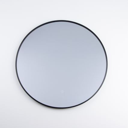 Brilagi - LED Kupaonsko ogledalo NOVARA LED/19W/230V Ø 60 cm crno IP44 CRI 90 prigušivo + CCT