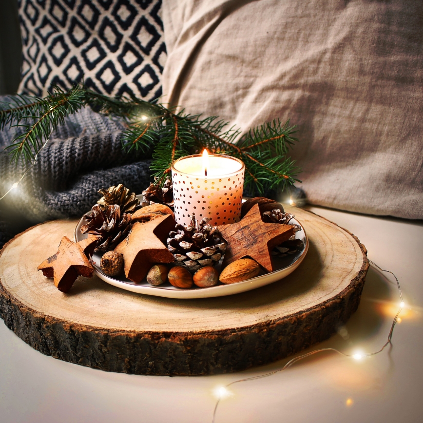 Brilagi - LED lanac 100xLED/3xAA 10 m topla bijela