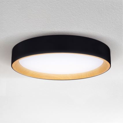 Brilagi - LED stropna svjetiljka s prigušivanjem LARIOS LED/48W/230V 3000-6500K Ø 39 cm crna + daljinski upravljač