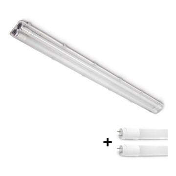 Brilagi - LED Linearna radna svjetiljka OPTIMA T8 2xG13/18W/230V 4000K IP65 128 cm
