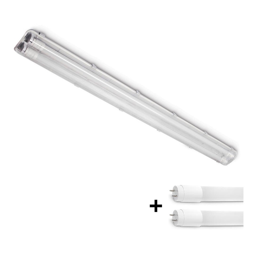 Brilagi - LED Linearna radna svjetiljka OPTIMA T8 2xG13/18W/230V 4000K IP65 128 cm