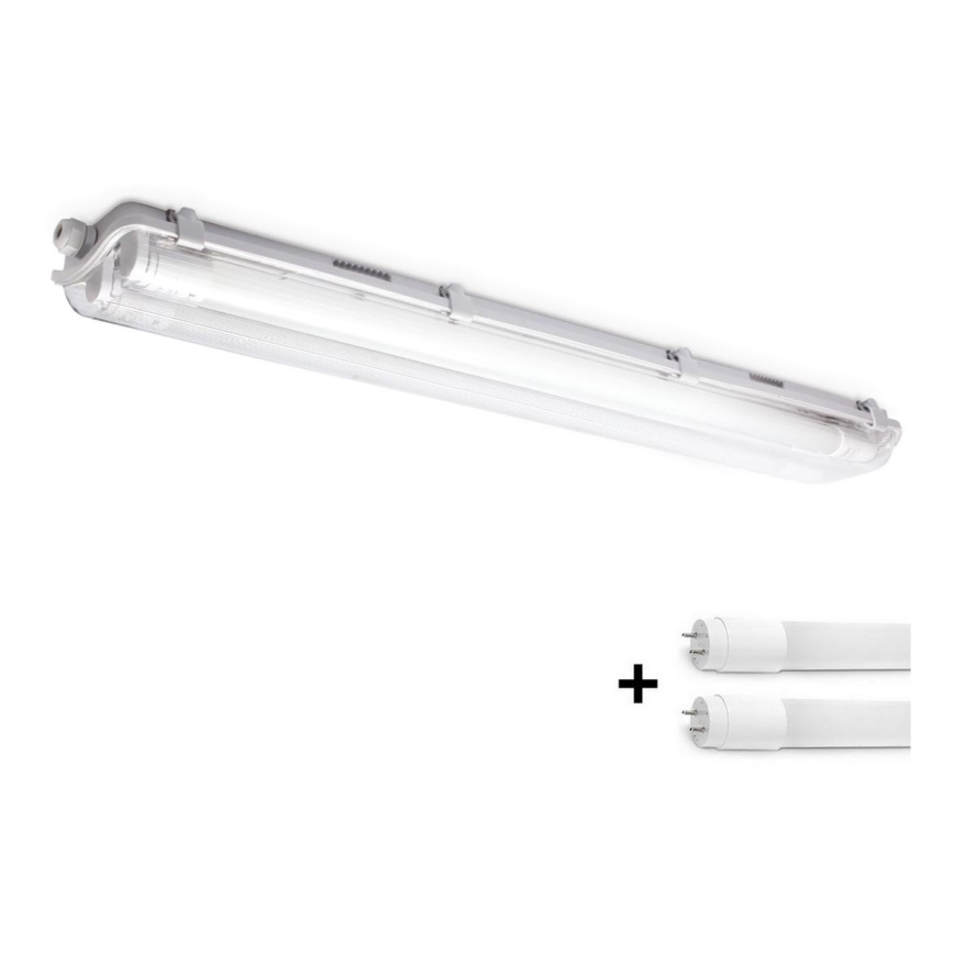 Brilagi - LED Linearna radna svjetiljka OPTIMA T8 2xG13/9W/230V 4000K IP65 67,5 cm