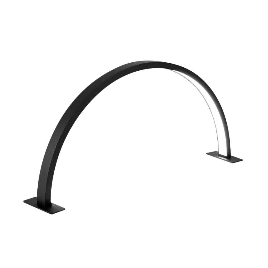 Brilagi - LED Prigušiva lučna stolna svjetiljka RADIO LED/30W/24/230V 3000/4000/6500K crna