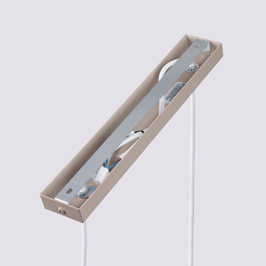 Brilagi - LED luster CRESTO na sajli 2xGU10/10W/230V taupe