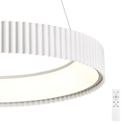 Brilagi - Viseći LED luster s mogućnošću prigušivanja na sajli FALCON MODERN LED/54W/230V, promjer 60 cm, bijela + daljinski upravljač