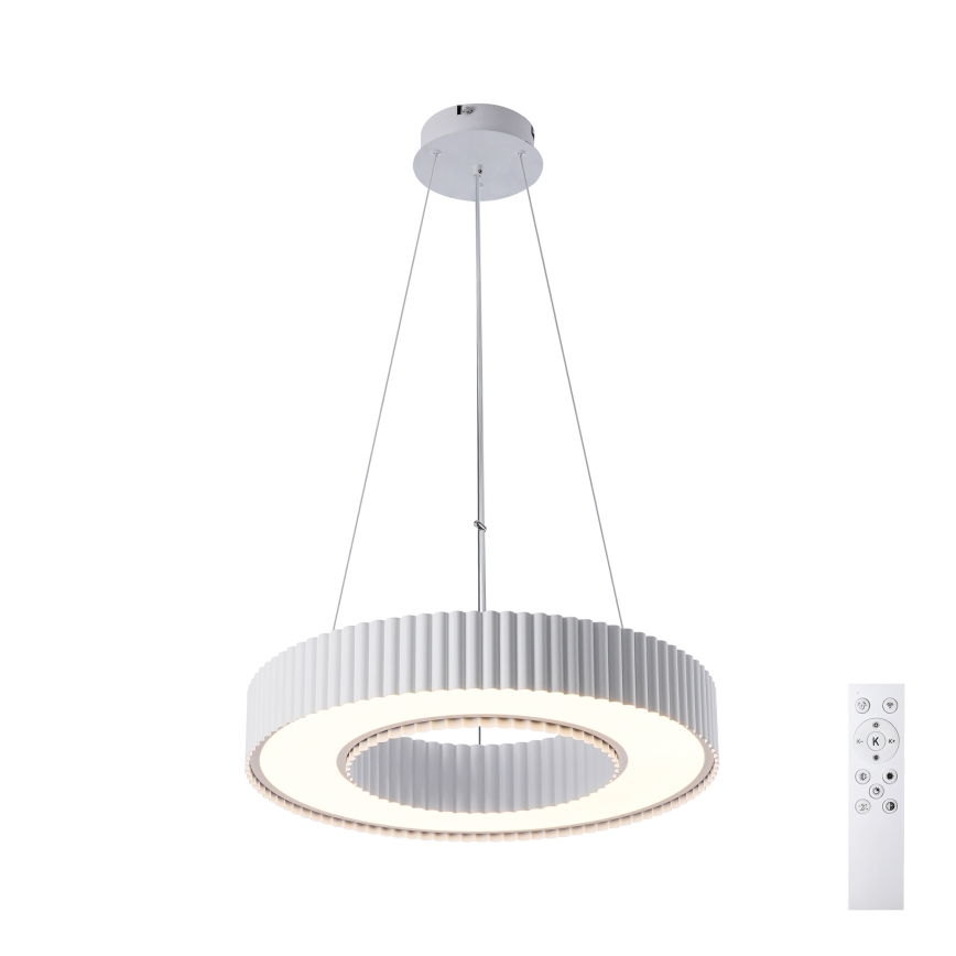 BRILAGI - LED luster s mogućnošću prigušivanja na sajli LUMIX LED/48W/230V 3000-6000K bijeli, promjer 50 cm + daljinski upravljač