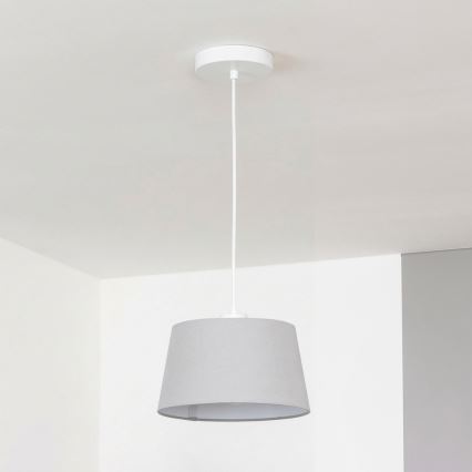 Brilagi - LED luster na kabelu CERIA 1xE27/40W/230V Ø 25 cm, siva