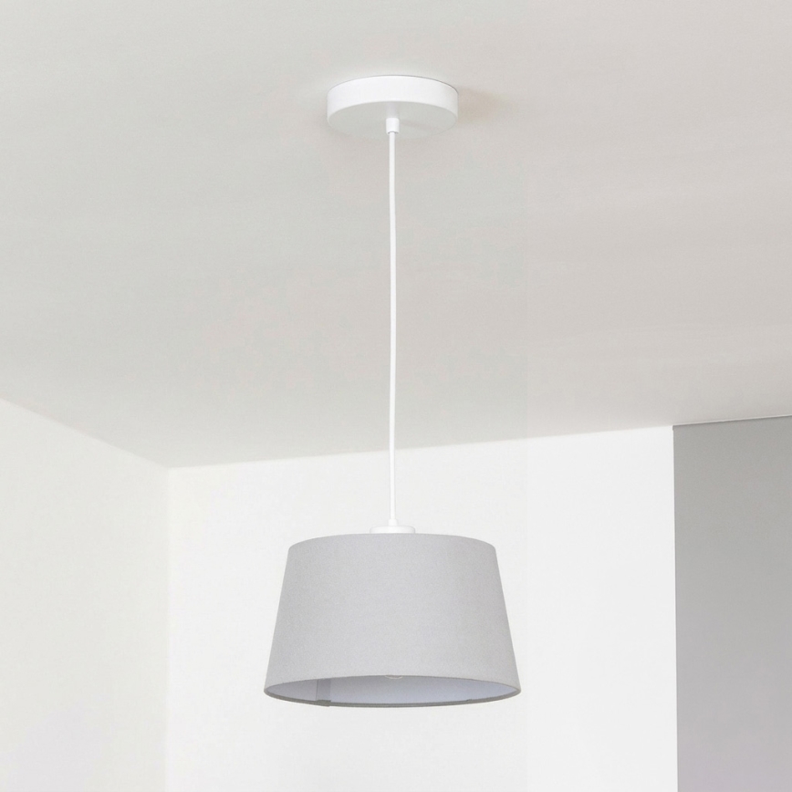 Brilagi - LED luster na kabelu CERIA 1xE27/40W/230V Ø 25 cm, siva