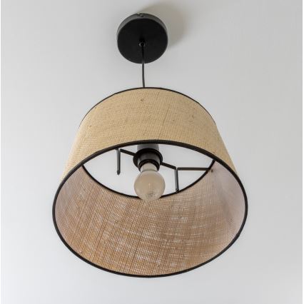 Brilagi - LED luster na kabelu CERIA 1xE27/40W/230V Ø 35 cm bež