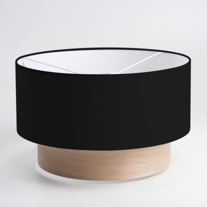 Brilagi - LED luster na kabelu CERIA 1xE27/40W/230V Ø 50 cm crna/bež