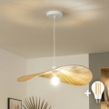 Brilagi - LED luster na kabelu CERIA BOHO 1xE27/40W/230V, promjer 60 cm, rafija
