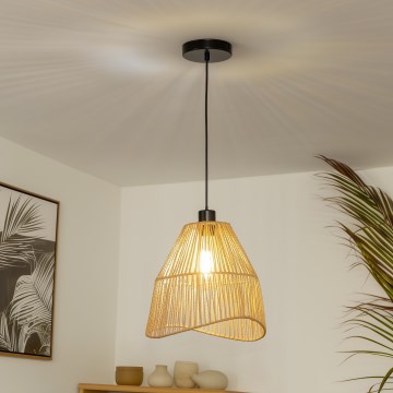 Brilagi - LED luster na kabelu CERIA BOHO 1xE27/40W/230V Ø 30 cm smeđa