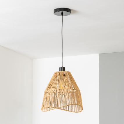 Brilagi - LED luster na kabelu CERIA BOHO 1xE27/40W/230V Ø 30 cm smeđa