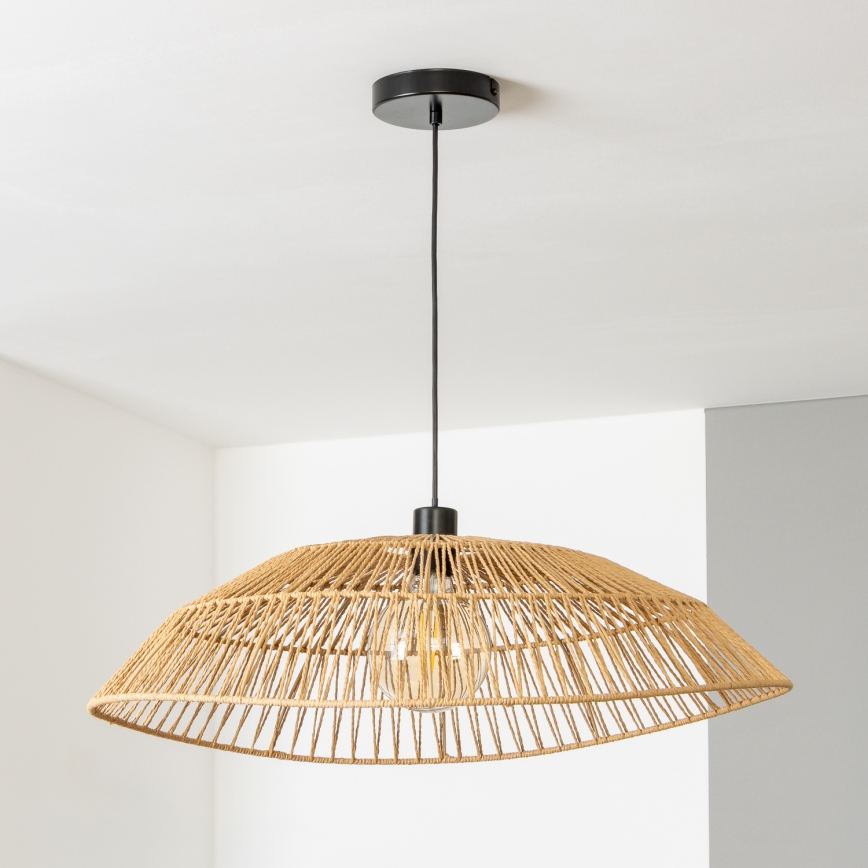 Brilagi - LED luster na kabelu CERIA BOHO 1xE27/40W/230V Ø 70 cm smeđi