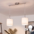 Brilagi - LED luster na kabelu NUBILA 2xE27/60W/230V bijela