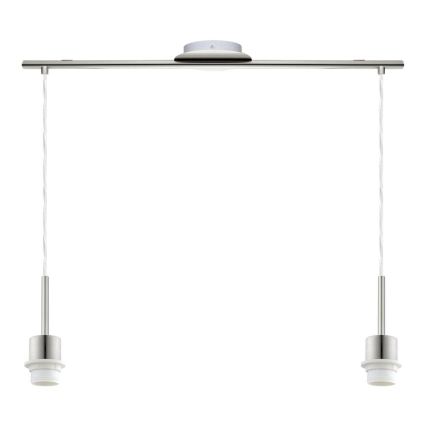 Brilagi - LED luster na kabelu NUBILA 2xE27/60W/230V bijela