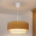 Brilagi - LED luster na kablu BOHO ECO 1xE27/10W/230V Ø 40 cm bež/krém