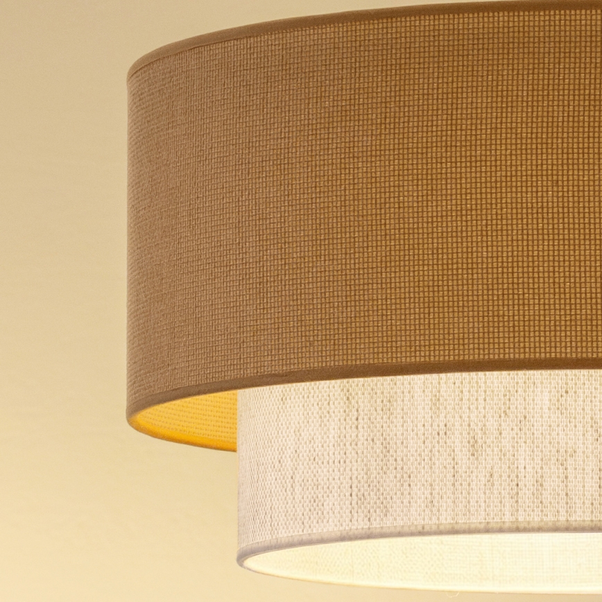 Brilagi - LED luster na kablu BOHO ECO 1xE27/10W/230V Ø 40 cm bež/krém