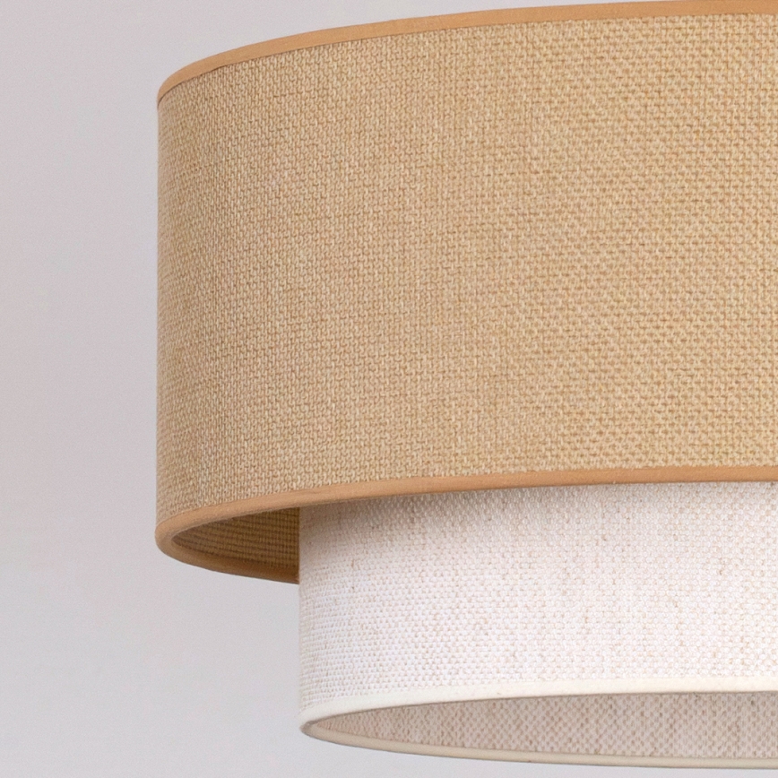 Brilagi - LED luster na kablu BOHO ECO 1xE27/10W/230V Ø 40 cm bež/krém