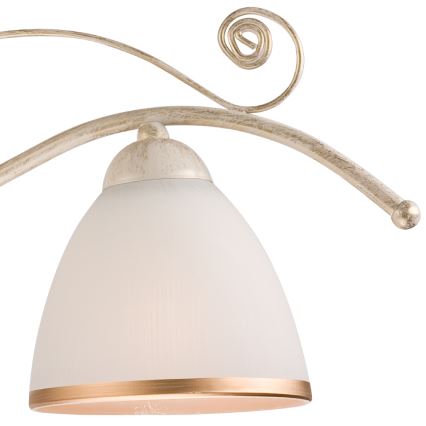 Brilagi - LED luster na lancu ANTICO 3xE27/60W/230V 3000K bijela patina